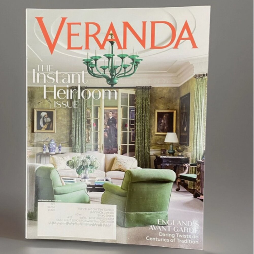 Veranda Magazine 2018 September - October The Instant Heirloom Issue
